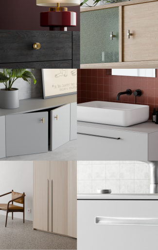 rujzdesign new furniture handles knobs sicam 2028